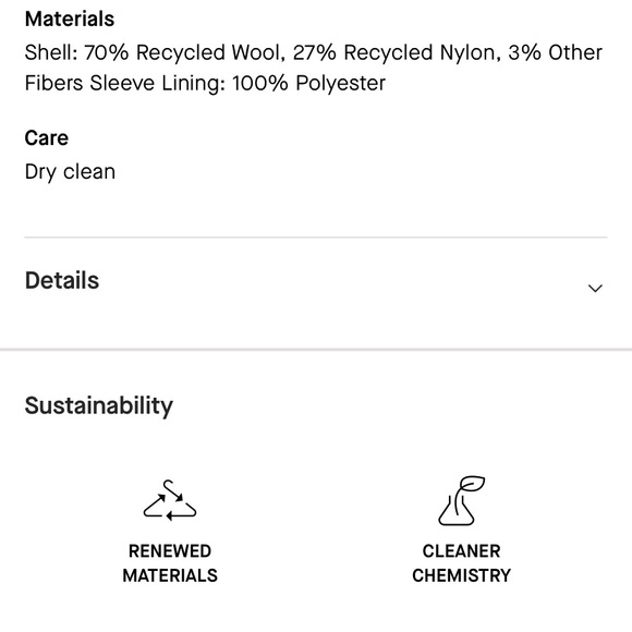 Everlane, Italian Wool, Oversized, Blazer in Glen Plaid! - Picture 16 of 16